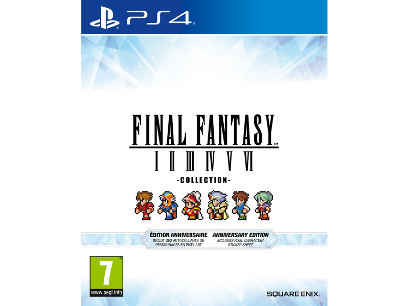 Final Fantasy I-VI - Collection - (Anniversary Edition) - Sony PlayStation 4 - RPG - PEGI 7