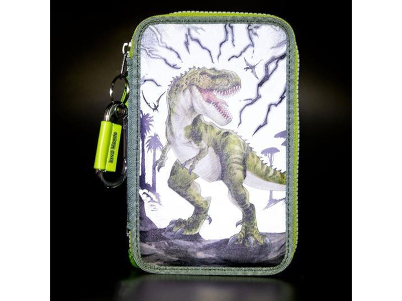Depesche Dino World - Triple Pencil Case REFLECTOR