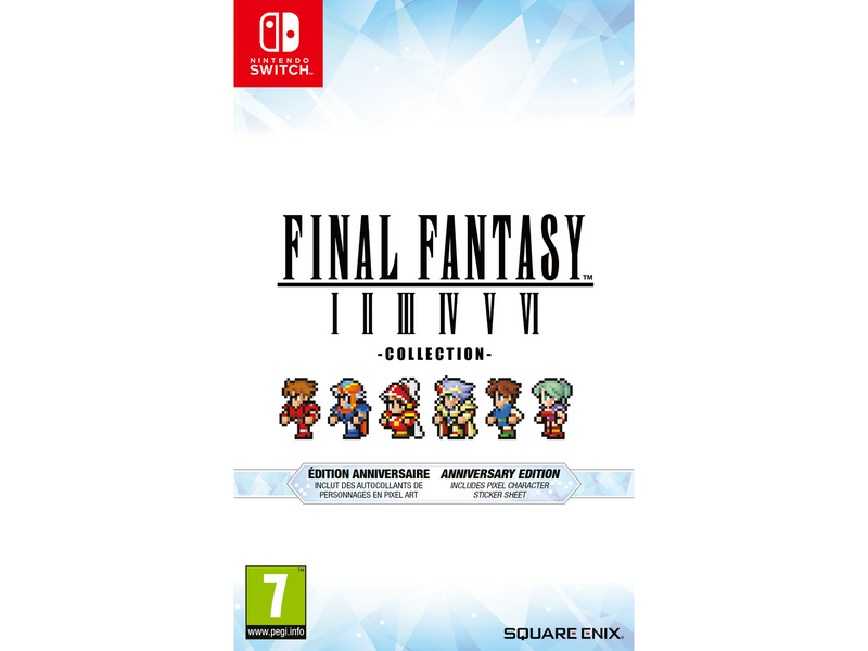 Final Fantasy I-VI - Collection - (Anniversary Edition) - Nintendo Switch - RPG - PEGI 7