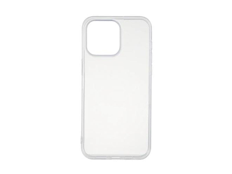 Essentials iPhone 15 Pro Max Recycled TPU Back Cover - Transparent