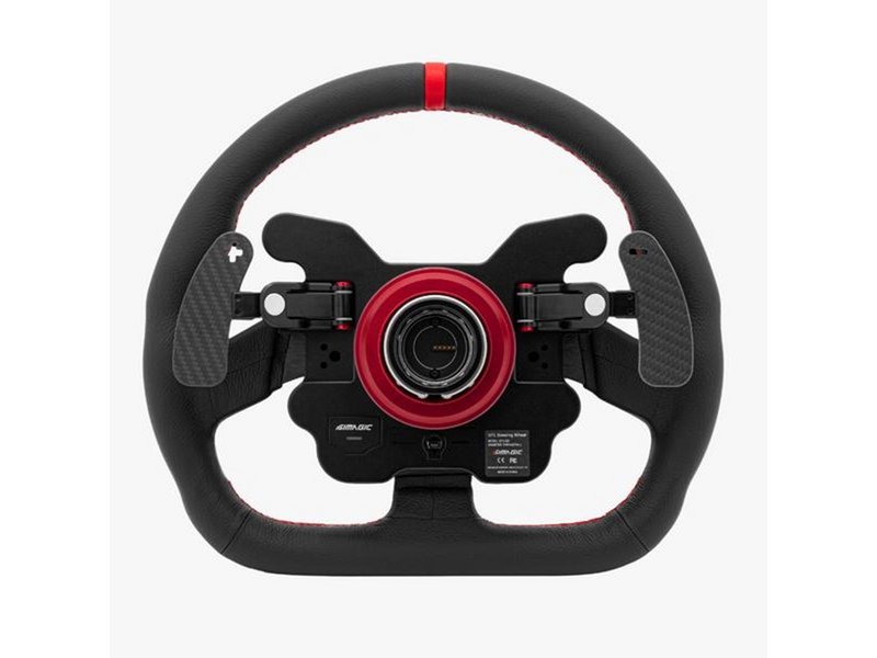 Simagic GT1 Wheel (D-Shape) - Alcantara - Wheel