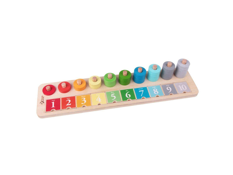 Classic World Wooden Stacking Counter 66 pcs.