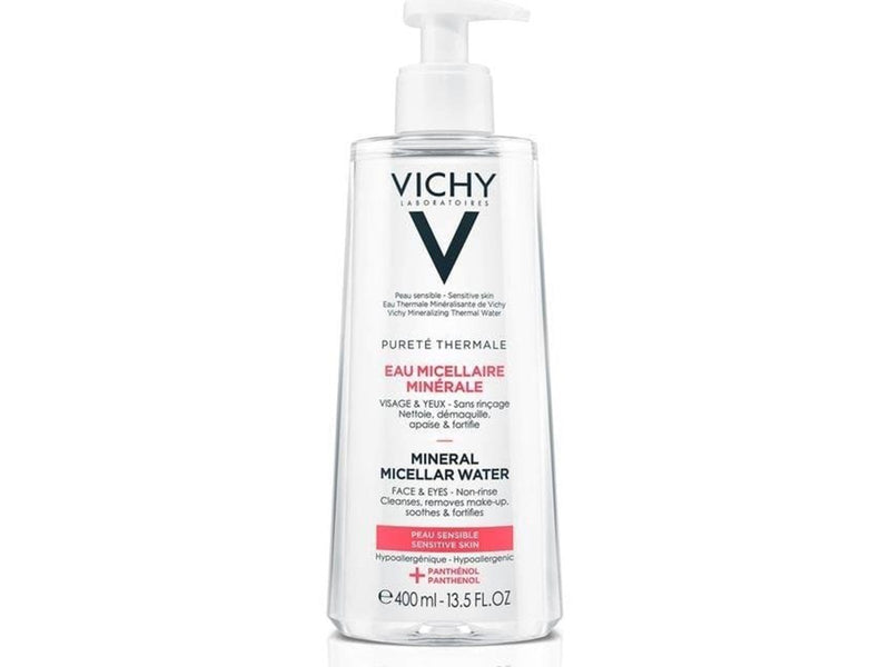 Vichy Pureté Thermale Mineral Micellar Water Face Cleanser 400 ml