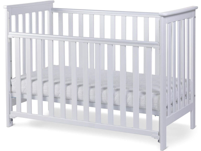 Nordbaby Leolia - cot 120 x 60 cm foldable side white