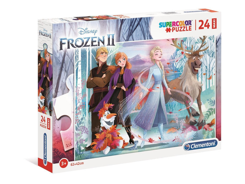 Clementoni Jigsaw Puzzle Super Color Maxi Frozen II 24 pcs. Boden