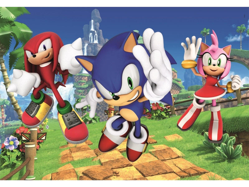 Clementoni Jigsaw Puzzle Super Color Maxi Sonic 104pcs. Boden