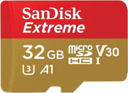 SanDisk Extreme microSDHC Speicherkarte 32GB + SD-Adapter