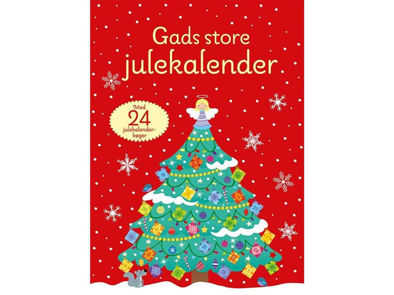 gads forlag Gads store julekalender (RØD)