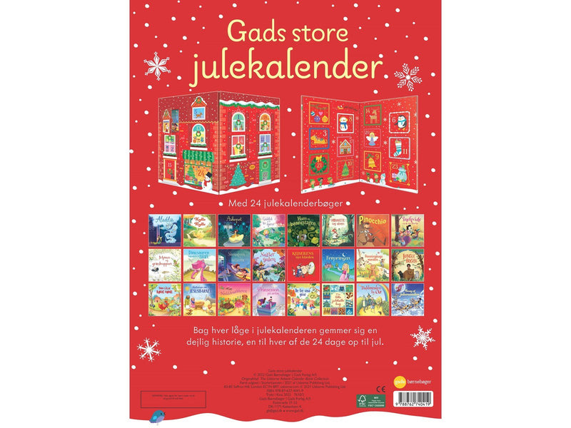 gads forlag Gads store julekalender (RØD)