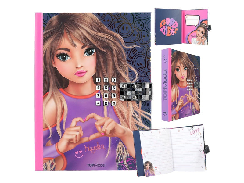 Depesche TOPModel Diary With Code And Sound NIGHT LIGHT