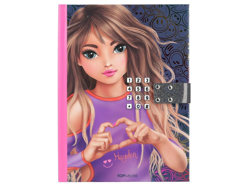 Depesche TOPModel Diary With Code And Sound NIGHT LIGHT