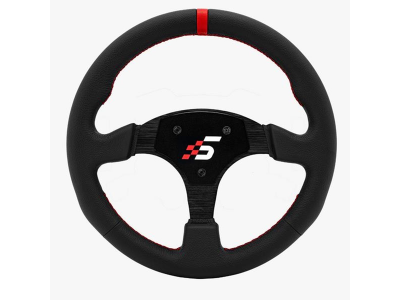 Simagic Rounded Wheel without HUB - Leather - 330mm