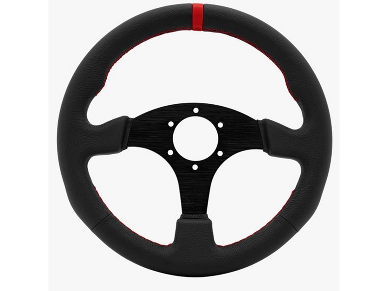Simagic Rounded Wheel without HUB - Leather - 330mm
