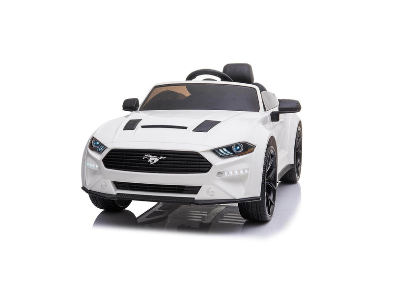 Nordic Play Electric car Ford Mustang 2x12V battery, 24V output EVA wheels, PU leather seat