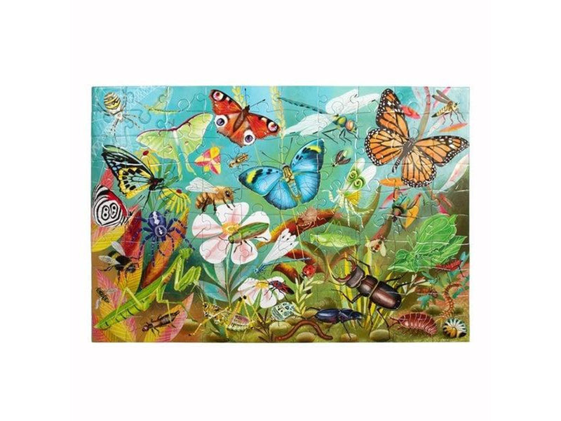 eeBoo Puzzle 100 pcs - Love of Bugs