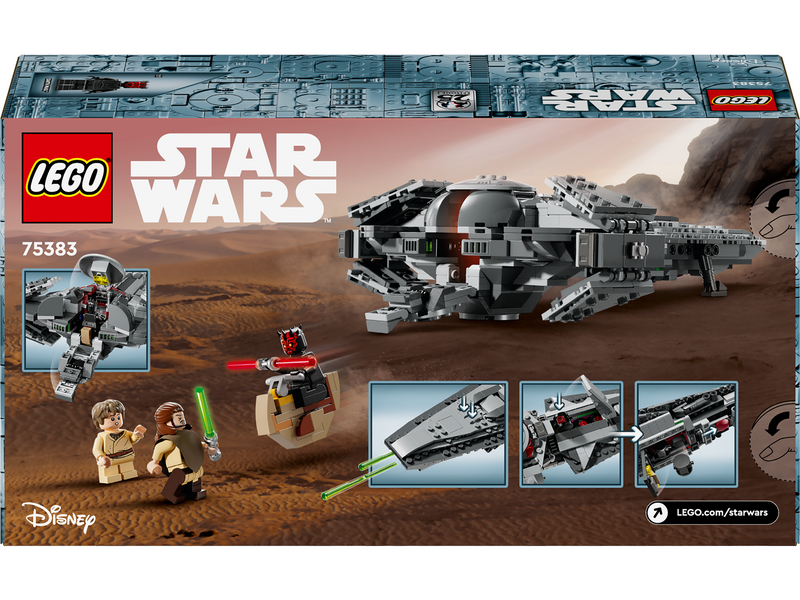 LEGO Star Wars 75383 Darth Mauls Sith Infiltrator