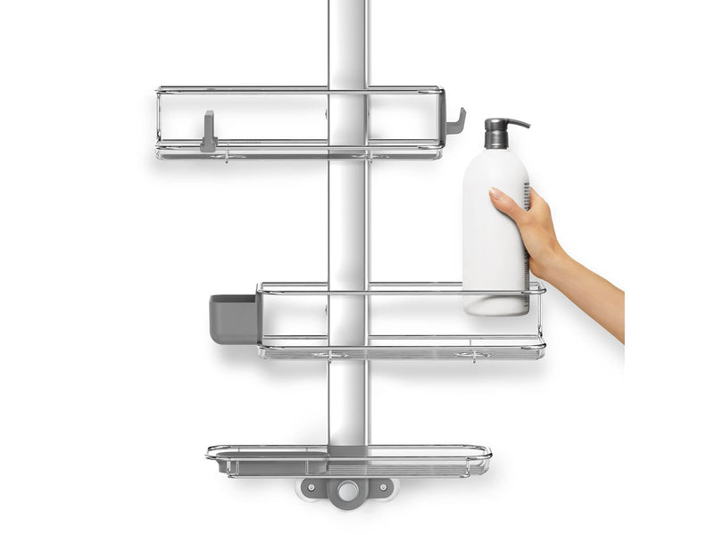 Simplehuman großes verstellbares Duschregal