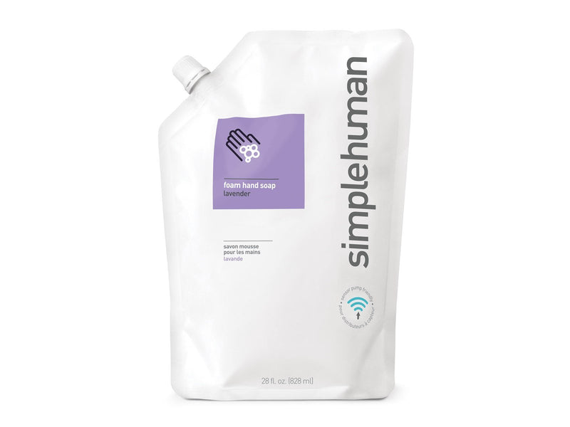 Simplehuman 828 ml Schaumseife Nachfüllpackung, Lavendel
