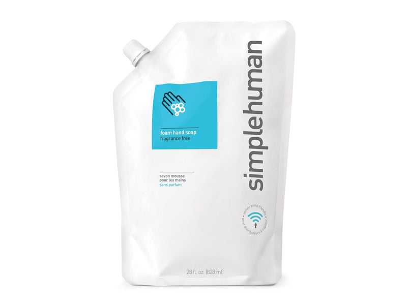 Simplehuman 828 ml Schaumseife Nachfüllpackung, ohne Duft