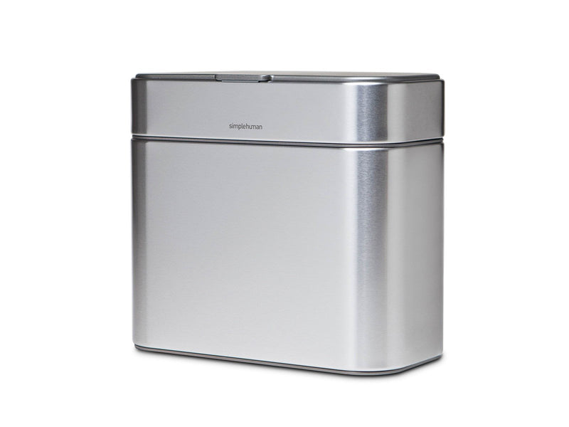 Simplehuman 4L Kompostbehälter, gebürsteter Edelstahl