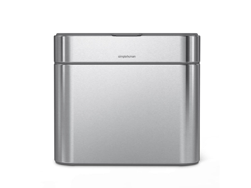 Simplehuman 4L Kompostbehälter, gebürsteter Edelstahl