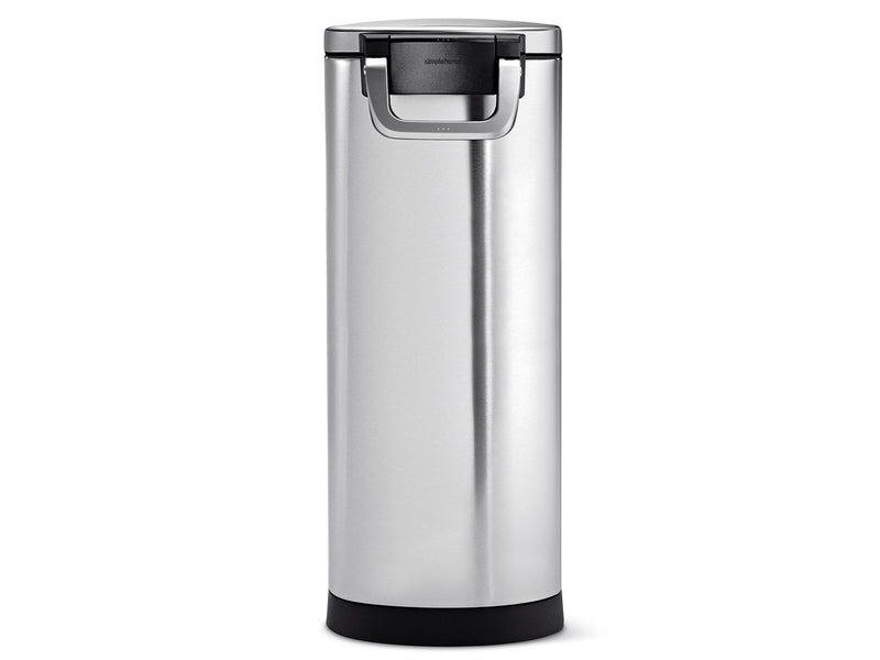 Simplehuman 35L extra großer Tierfutterbehälter, gebürstet