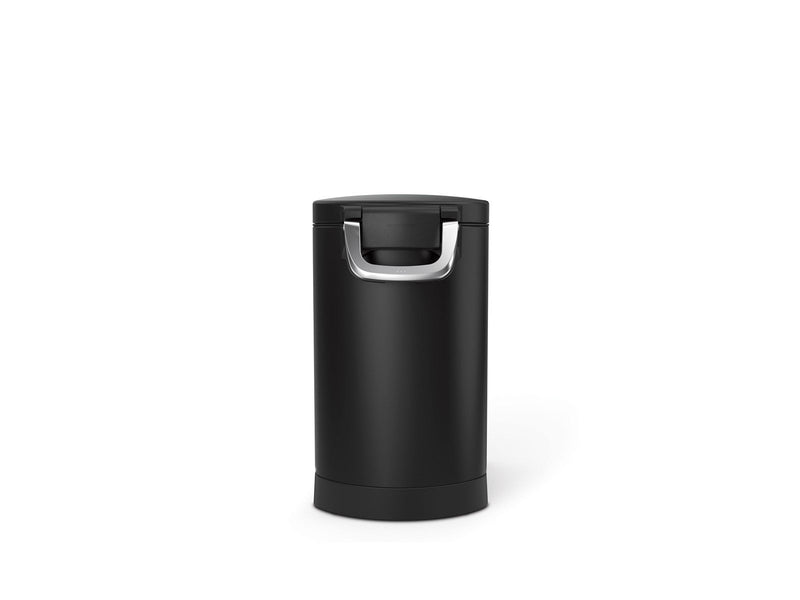 Simplehuman 25L mittlerer Futterbehälter für Haustiere, schwarz