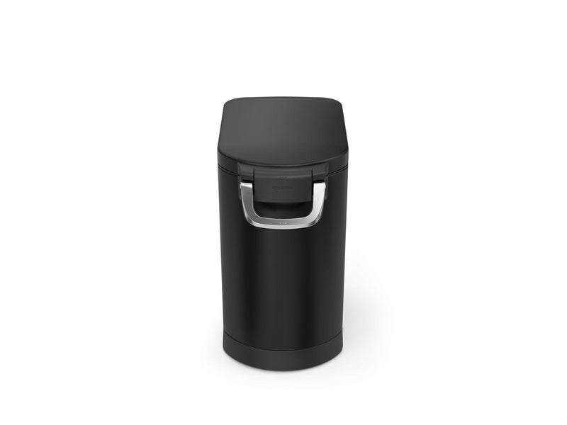 Simplehuman 25L mittlerer Futterbehälter für Haustiere, schwarz