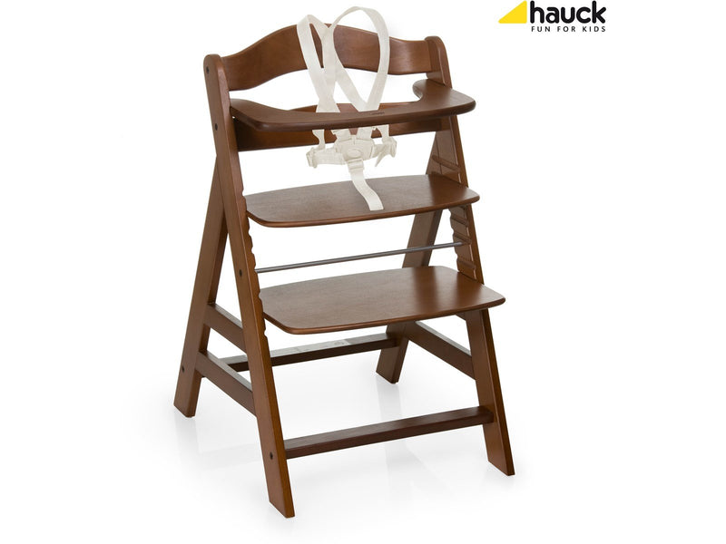 Hauck Alpha+ high chair Walnut