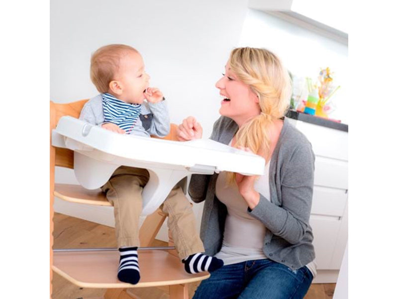 Hauck Alpha Tray high chair tray white