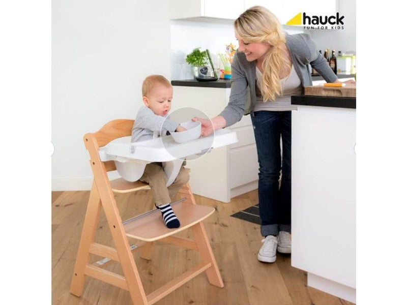 Hauck Alpha Tray high chair tray white