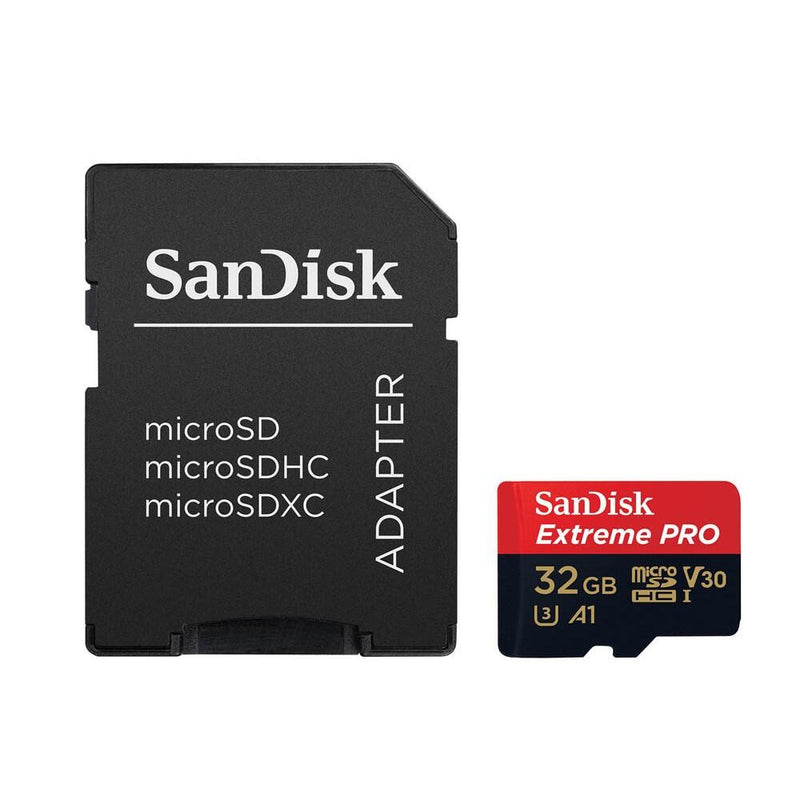 SanDisk Extreme® PRO microSDHC Speicherkarte 32GB mit SD-Adapter