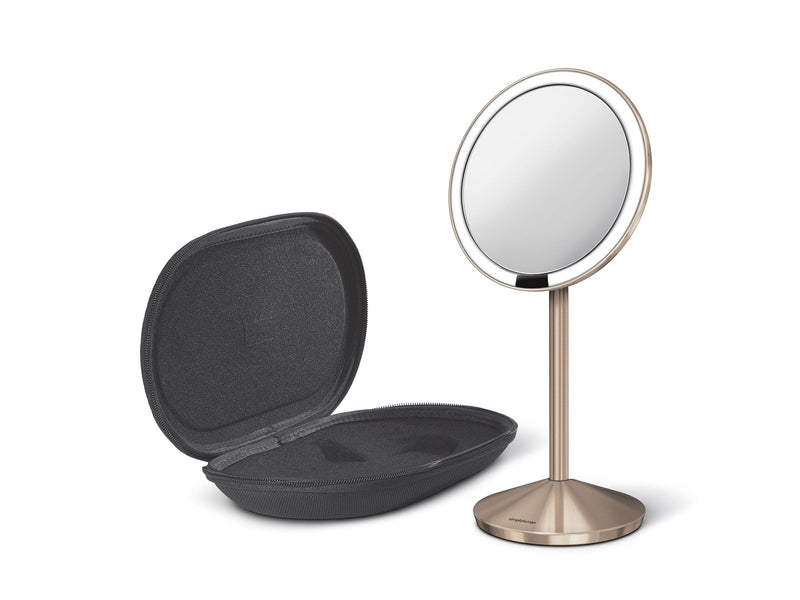 Simplehuman Sensor-Spiegel Faltbar, Roségold