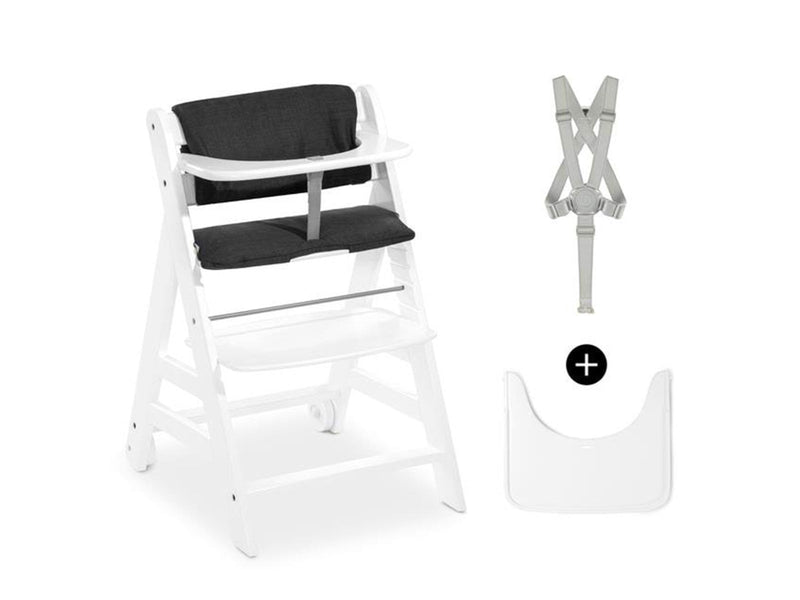 Hauck Deluxe high chair cushion Stretch Rose