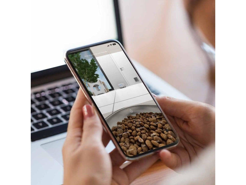 Catit PIXI Vision Smart Dry Food Feeder with Camera WiFi