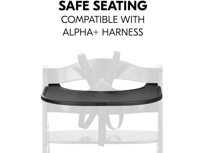 Hauck Alpha Click Tray high chair tray Black