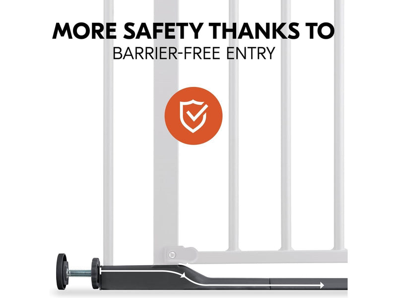 Hauck Clear Step 2 security gate 75 - 80 cm dark grey