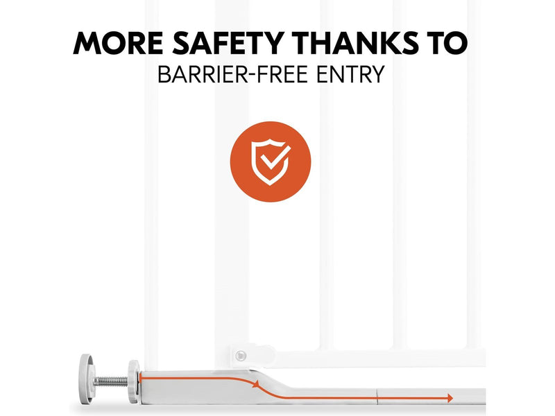 Hauck Clear Step 2 security gate 75 - 80 cm white