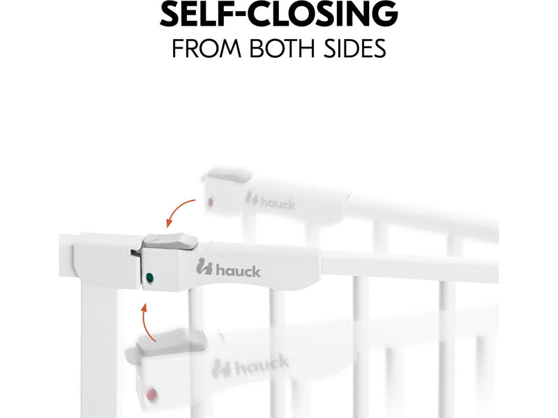 Hauck Clear Step Autoclose 2 security gate 75 - 80 cm white