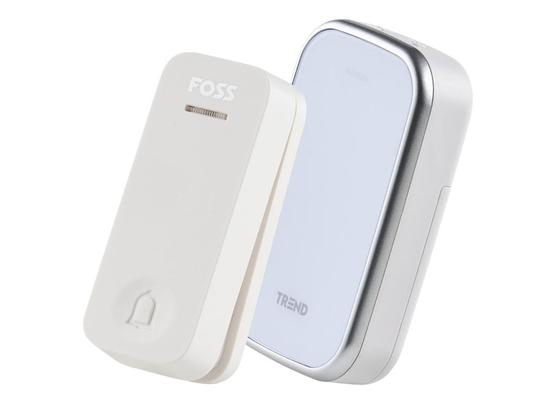 Foss Europe TREND Doorbell BLUU1 NOVUS Battery White