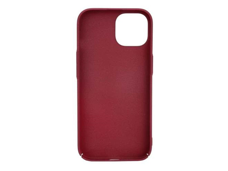 Essentials Sand Bursted Cover Burgundy - iPhone 15