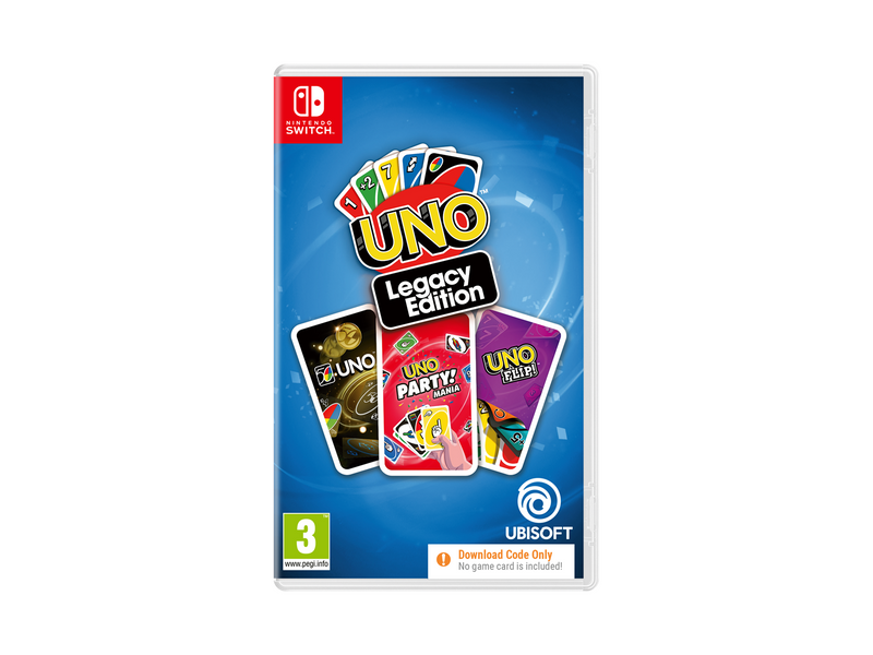 UNO - Legacy Edition (Code in a Box) - Nintendo Switch - Kartenspiel - PEGI 3