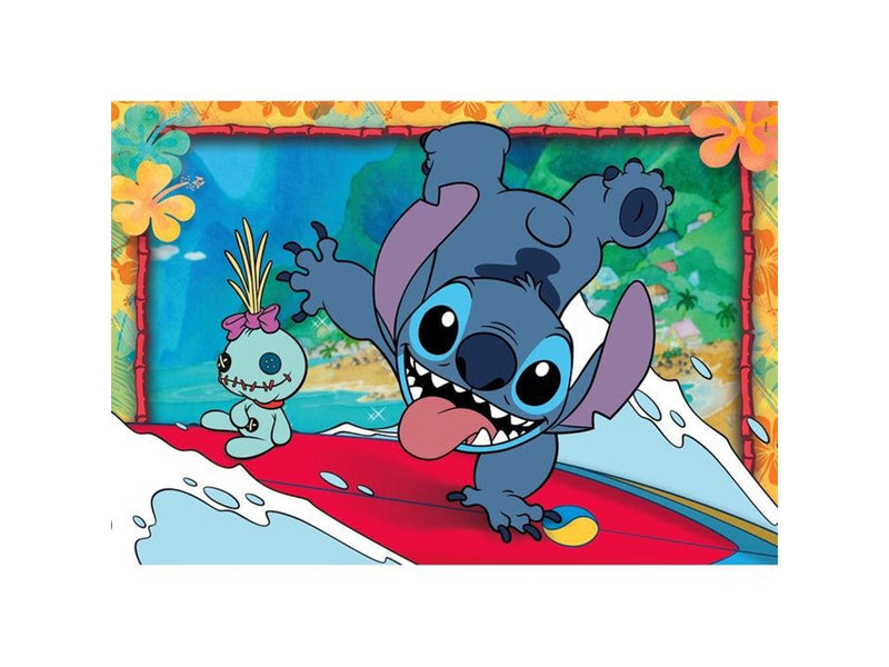 Clementoni Jigsaw Puzzle Super Color Disney Stitch 2x20pcs. Boden
