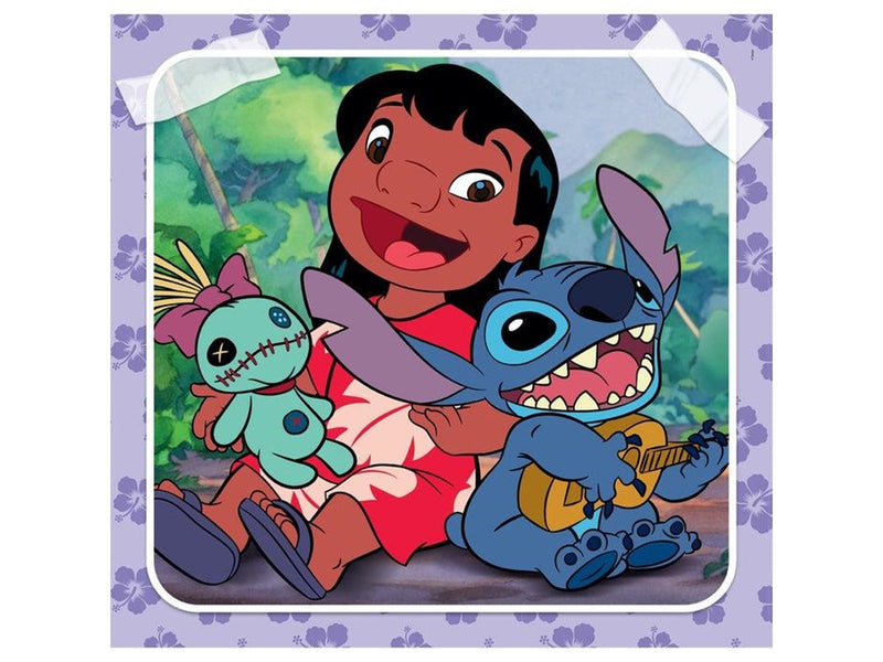 Clementoni Jigsaw Puzzle Super Color Square Disney Stitch 3x48pcs. Boden