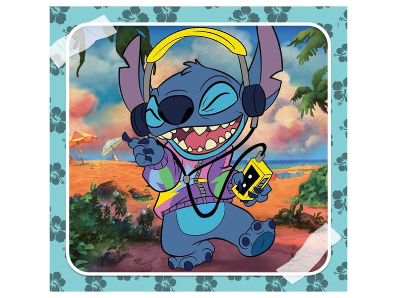 Clementoni Jigsaw Puzzle Super Color Square Disney Stitch 3x48pcs. Boden