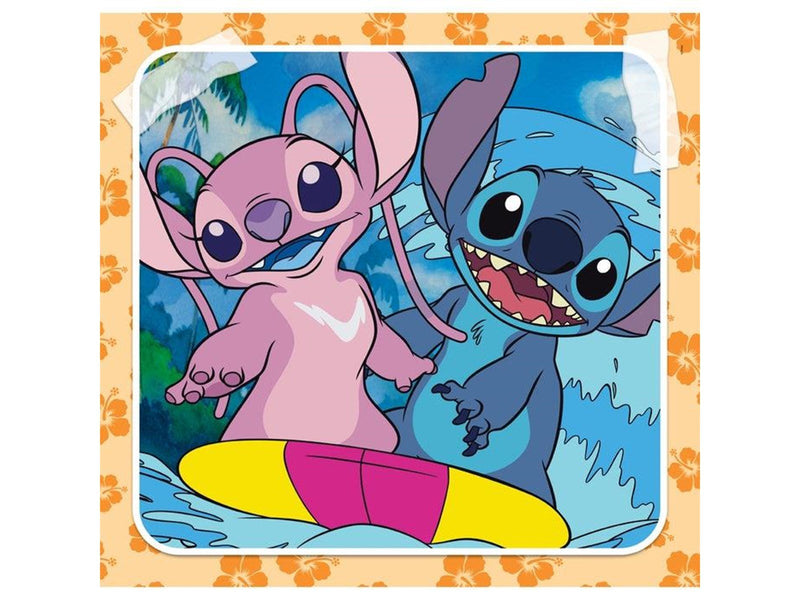 Clementoni Jigsaw Puzzle Super Color Square Disney Stitch 3x48pcs. Boden