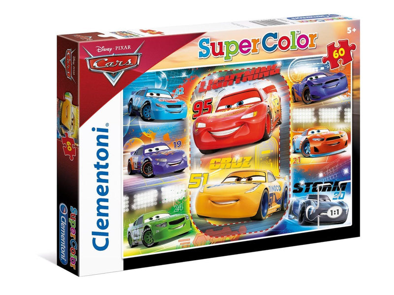 Clementoni Jigsaw Puzzle Super Color Cars 3 60 pcs. Boden