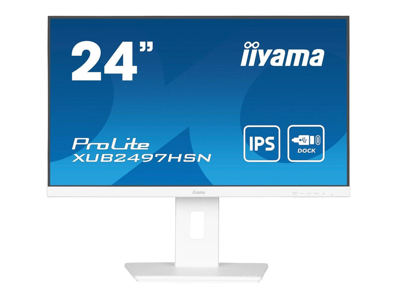 24" iiyama ProLite XUB2497HSN-W1 - LED monitor - Full HD (1080p) - 24"
