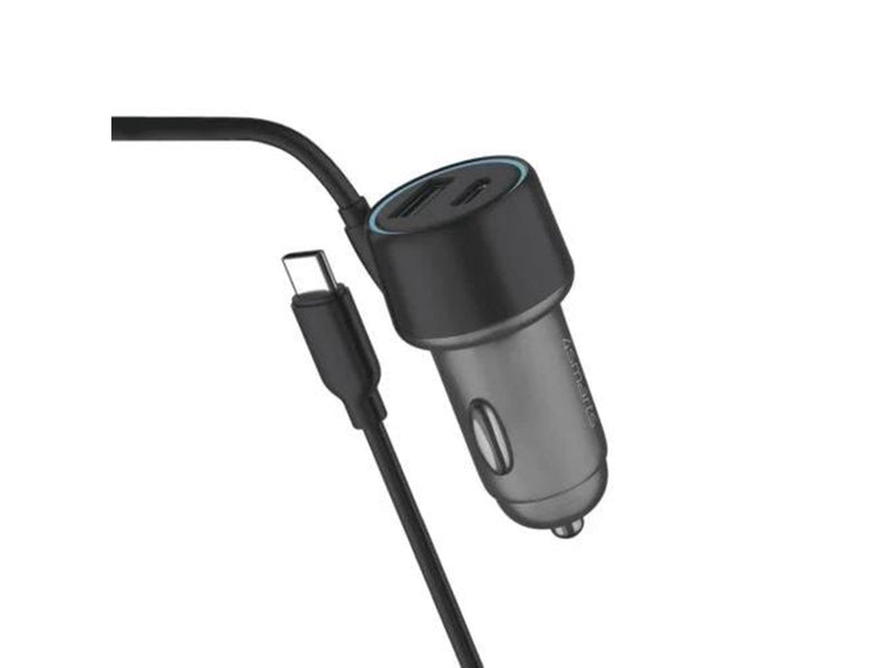 4smarts Qi2 Car Charging Set - Grey