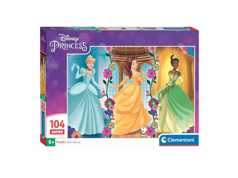 Clementoni Jigsaw Puzzle Super Color Disney Princess 104pcs. Boden